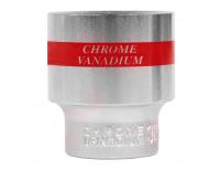  Головка торцевая, 30 мм, шестигранная, CrV, под квадрат 1/2, хромированная Matrix, фото 3 