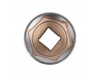  Головка торцевая, 30 мм, шестигранная, CrV, под квадрат 1/2, хромированная Matrix, фото 4 