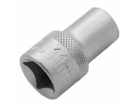  Головка торцевая, 11 мм, двенадцатигранная, CrV, под квадрат 1/2, хромированная Stels, фото 2 