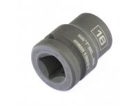  Головка ударная шестигранная, 16 мм, 1/2, CrMo Stels, фото 3 