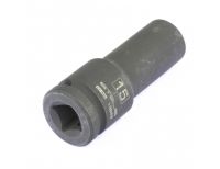  Головка ударная удлиненная шестигранная, 15 мм, 1/2, CrMo Stels, фото 3 