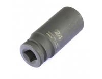  Головка ударная удлиненная шестигранная, 24 мм, 1/2, CrMo Stels, фото 3 