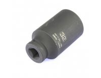  Головка ударная удлиненная шестигранная, 32 мм, 1/2, CrMo Stels, фото 3 