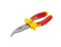  Длинногубцы изогнутые Insulated, 160 мм, двухкомпонентные рукоятки Matrix Professional, фото 2 