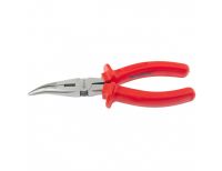  Длинногубцы изогнутые Econom, 200 мм, шлифованные, пластмассовые рукоятки Matrix, фото 2 