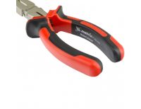  Длинногубцы изогнутые Nickel, 160 мм, никелированные, двухкомпонентные рукоятки Matrix, фото 3 