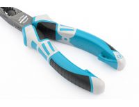  Длинногубцы прямые 170 мм, трехкомпонентные рукоятки Gross, фото 3 