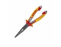  Длинногубцы прямые, диэлектрические рукоятки до 1000 В, трехкомпонентные рукоятки, 205 мм Gross, фото 2 