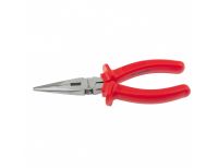  Длинногубцы прямые Econom, 200 мм, шлифованные, пластмассовые рукоятки Matrix, фото 2 