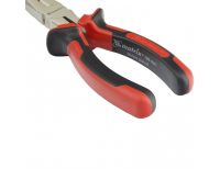  Длинногубцы прямые Nickel, 180 мм, никелированные, двухкомпонентные рукоятки Matrix, фото 3 