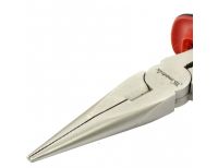  Длинногубцы прямые Nickel, 200 мм, никелированные, двухкомпонентные рукоятки Matrix, фото 2 