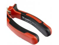  Длинногубцы прямые Nickel, 200 мм, никелированные, двухкомпонентные рукоятки Matrix, фото 3 