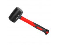  Киянка резиновая, 450 г, черная резина, фибергласовая рукоятка Matrix, фото 2 