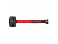  Киянка резиновая, 450 г, черная резина, фибергласовая рукоятка Matrix, фото 3 