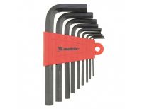  Набор ключей имбусовых HEX, 1.5-10 мм, CrV, 9 шт Matrix, фото 2 