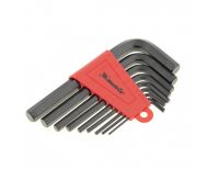  Набор ключей имбусовых HEX, 1.5-10 мм, CrV, 9 шт Matrix, фото 3 