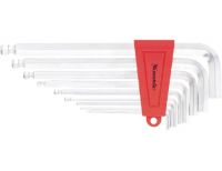  Набор ключей имбусовых HEX, 1.5-10 мм, CrV, 9 шт, экстра-длинные, c шаром, сатин Matrix, фото 2 