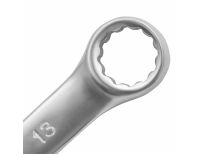  Ключ комбинированный, 13 мм, CrV, матовый хром Matrix, фото 3 