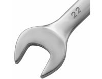  Ключ комбинированный, 22 мм, CrV, матовый хром Matrix, фото 2 