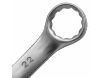  Ключ комбинированный, 22 мм, CrV, матовый хром Matrix, фото 3 