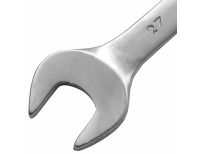  Ключ комбинированный, 27 мм, CrV, матовый хром Matrix, фото 2 