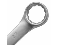  Ключ комбинированный, 27 мм, CrV, матовый хром Matrix, фото 3 