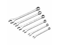  Набор ключей комбинированных, 6-17 мм, 6 шт, CrV, матовый хром Matrix, фото 2 