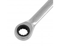  Ключ комбинированный трещоточный, 12 мм, CrV, зеркальный хром Matrix Professional, фото 3 