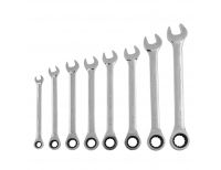  Набор ключей комбинированных, трещеточных 8 шт Matrix, фото 2 