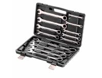  Набор ключей комбинированных, трещоточных 13 шт. Matrix, фото 2 