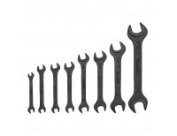  Набор ключей рожковых, 6-24 мм, 8 шт, CrV, фосфатированные, ГОСТ 2839 Сибртех, фото 5 