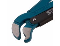  Ключ трубный рычажный 2, №3, цельнокованый, CrV, тип "S" Gross, фото 3 