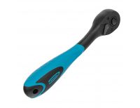  Ключ-трещотка 3/8, 72 зуба, Comfort, с быстрым сбросом, CrV, двухкомпонентная рукоятка Gross, фото 2 