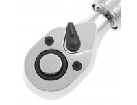  Ключ телескопический трещоточный 1/2, 305-445 мм, CrV, хромированная, двухкомпонентная рукоятка Gross, фото 6 