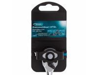  Ключ телескопический трещоточный 1/4, 150-200 мм, CrV, хромированная, двухкомпонентная рукоятка Gross, фото 4 