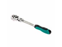  Ключ трещотка 1/4, 72 зуба, с быстрым сбросом, шарнирная СrV Stels, фото 3 