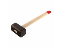  Кувалда, 6000 г, кованая головка, деревянная рукоятка 650 мм Сибртех, фото 3 