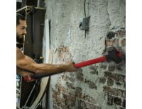  Кувалда, 3000 г, фибергласовая обрезиненная рукоятка Matrix, фото 5 