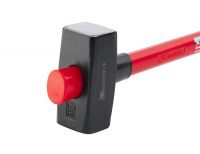  Кувалда, 4000 г, фибергласовая обрезиненная рукоятка Matrix, фото 3 