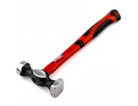  Набор рихтовочный, 3 молотка с фибергласовыми ручками, 4 наковальни, пластиковый бокс Matrix, фото 3 