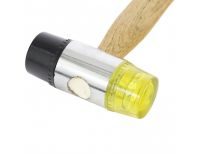  Молоток рихтовочный, бойки 35 мм, комбинированная головка, деревянная ручка Sparta, фото 2 