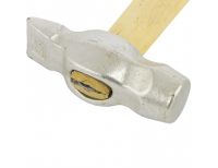  Молоток слесарный, 800 г, круглый боек, деревянная рукоятка Россия, фото 2 