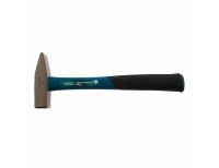  Молоток слесарный, 600 г, квадратный боек, фибергласовая обрезиненная рукоятка Gross, фото 2 