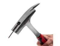  Молоток кровельщика, 600 г, цельнометаллический, двухкомпонентная рукоятка Matrix, фото 5 