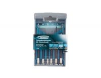  Набор отверток для точной механики, CrMo, металлические обрезиненные рукоятки, 6 шт, бокс трансформер Gross, фото 4 