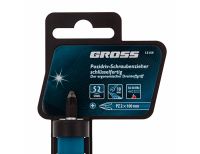  Отвертка PZ2 x 100 мм, S2, трехкомпонентная ручка Gross, фото 4 