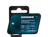  Отвертка SL8x 200 мм, S2, трехкомпонентная рукоятка Gross, фото 4 