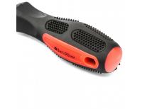  Отвертка Anti-Slip, SL3 х 100 мм, CrV, двухкомпонентная рукоятка Matrix, фото 3 