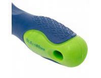  Отвертка, SL6 х 100 мм, CrV, двухкомпонентная рукоятка Сибртех, фото 3 