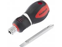  Отвертка комбинированная, SL6/PH2 х 38 мм, CrV, двухкомпонентная рукоятка Matrix, фото 3 